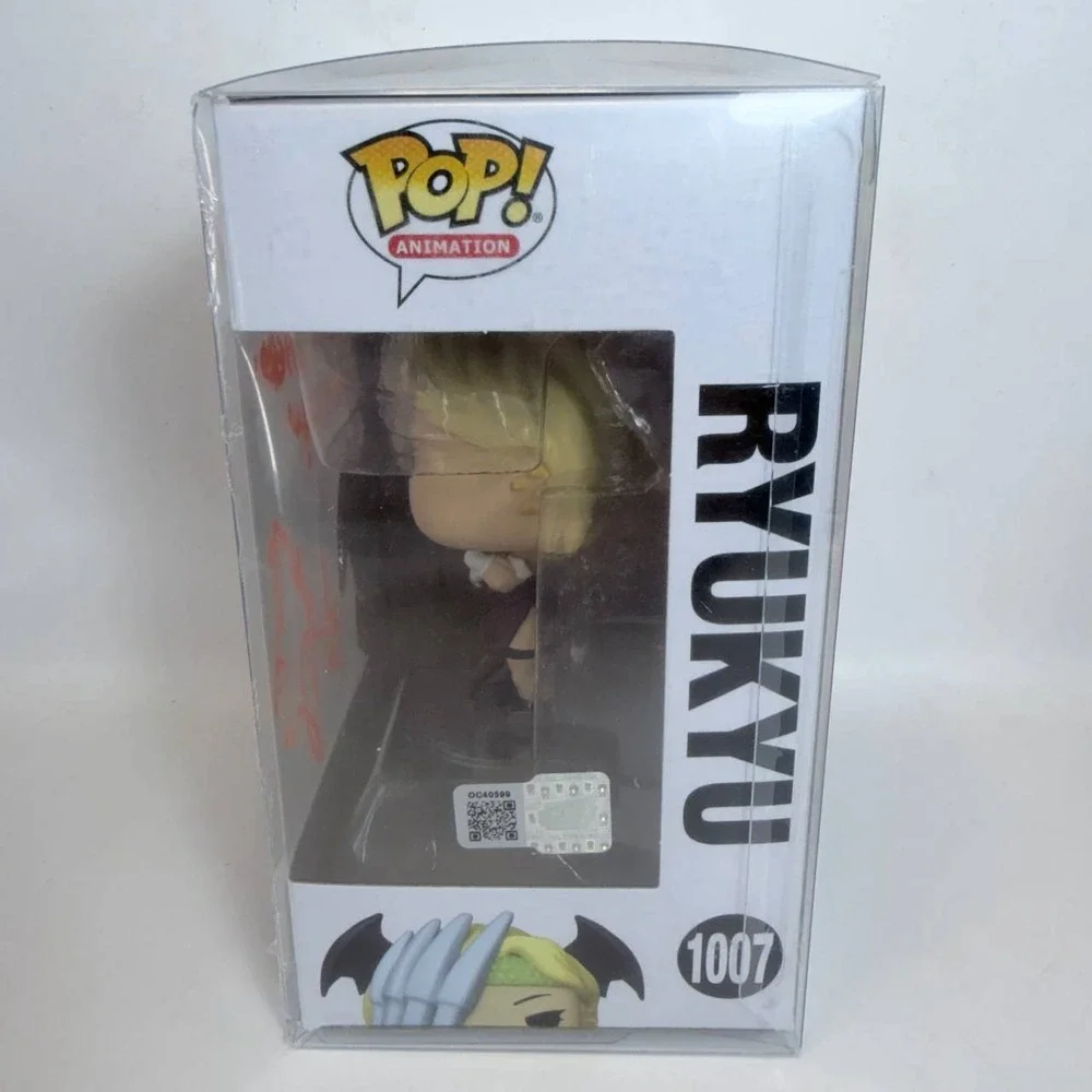 Funko Pop Ryukyu 1007 My Hero Academia Signed Katelyn Barr COA Inscribed